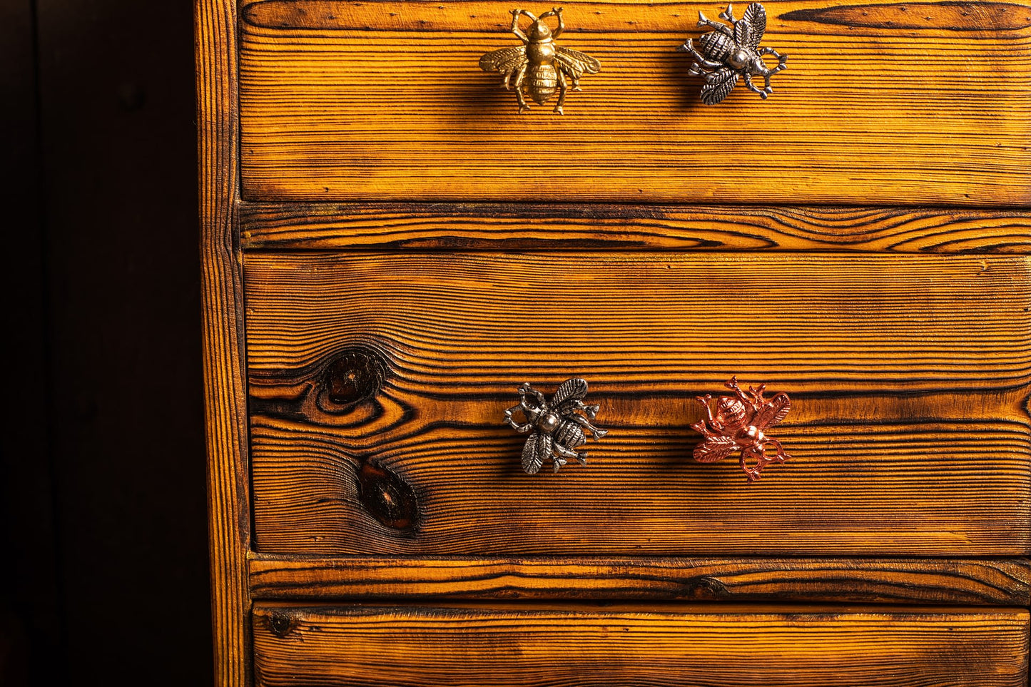 Beehive Bedside Tables