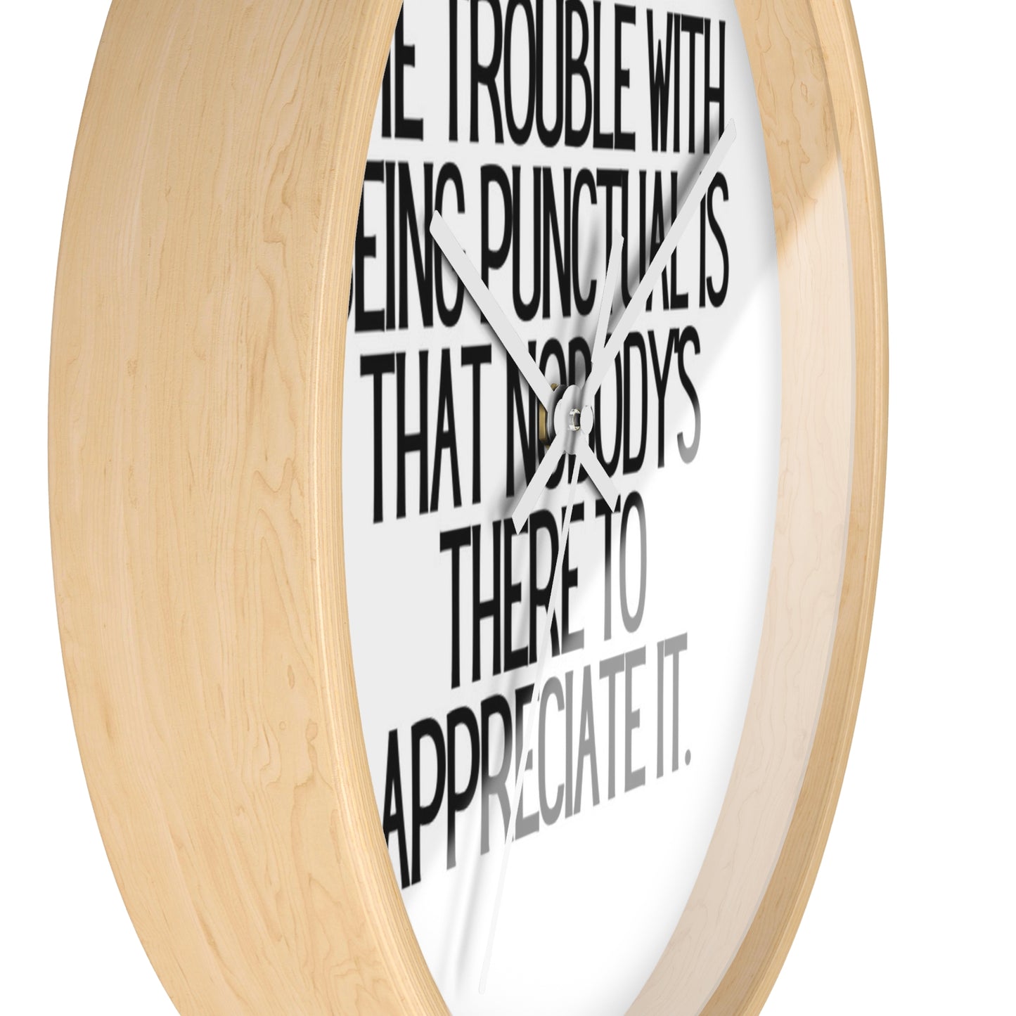 Pointless Punctuality Wall Clock